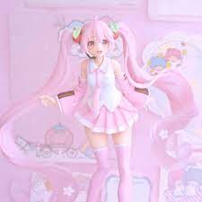 Sakura Miku Kawaii Aesthetic Pastel Kawaiicore Mikuhatsune Figure Anime Vocaloid Hatsune Miku Kawaii Core Miku