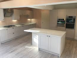 Howdens Burford Stone Kitchen Open Plan Kitchen Living Room Kitchen Design Kitchen Inspirations