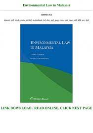 Extension of code to extraterritorial offences 5. Free Download Environmental Law In Malaysia Full Online