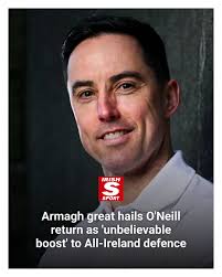 Rian O'Neill is set to return for Armagh! 🟠⚪