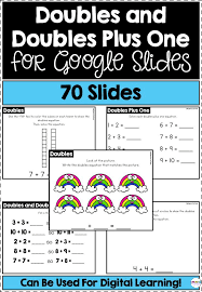Doubles And Doubles Plus One For Google Slides Distance Learning Distance Learning Elementary Resources Teachers Pay Teachers Seller