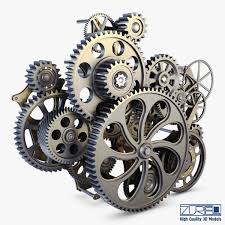 Gear Mechanism V 1 3d Model Gears Clock Watch Gears