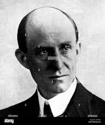 Photograph of Wilbur Wright (1867-1912) an American inventor and aviation  pioneer. Dated 20th Century Stock Photo