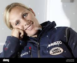 Great britain's zara phillips talks to press association reporter andrew  baldock during day three of the 2014 land rover burghley horse trials at  burghley park, stamford. hi-res stock photography and images -