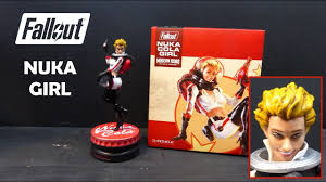Modern Icons V3 - Fallout NUKA COLA GIRL Statue unboxing - YouTube