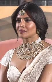 Desi Girl Priyanka Chopra Looks A Vision In White Saree