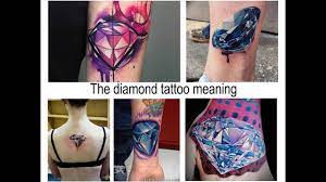 The diamond is a symbol of permanence this same transformation can be used as the significance of a diamond tattoo, representing a portfolios and do your research when finding the perfect tattoo artist that can execute your diamond in the. The Diamond Tattoo Meaning Sense Of Tattoo And Photo Examples For The Site Tattoovalue Net Youtube