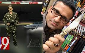 Nbc news anchor brian williams conceded on wednesday that a story he had told about being under fire while covering the invasion of iraq in 2003 was false. From Wearing Army Fatigues And Holding Toy Gun In Tv Studio To Posing With Rampuri Knife Indian Tv Anchors Become Joke Yet Again Janta Ka Reporter 2 0