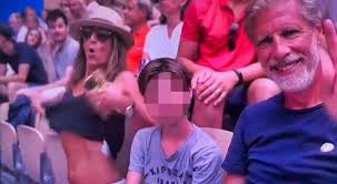 Everyone Is Saying The Same Thing After Jennifer Aniston Look-A-Like Was Caught  Flashing Her Goods On Live TV While Sitting Next To Her Son At Olympic  Tennis Match READ MORE: https://www.totalprosports.com/olympics/everyone-is- saying-the-same-thing ...