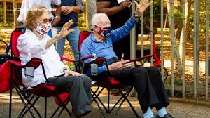 Prior to becoming president, carter served two terms in the georgia senate followed by the governorship of the state of georgia. President Jimmy Carter Celebrates 96th Birthday With Socially Distanced Party Abc News
