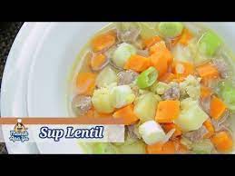 Sop ayam sayuran indonesia resep by rudy choirudin bahan 1: Indofood Solutions Sup Lentil Youtube