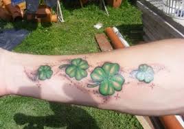 Clover Tattoos Clover Tattoos Four Leaf Clover Tattoo Irish Tattoos
