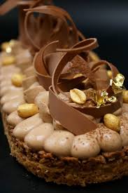 Crispy Tart Peanut Chocolat Recipe In French Patisserie Dessert Entremet Sweet Cake Cooking Cuisine Follow Ht Essen Und Trinken Konditor Essen