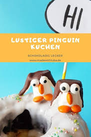 Schokoladiger Pinguin Kuchen Mit Verstecktem Creamcheese Swirl Made With Luba Kreativer Kuchenspass In 2020 Pinguin Kuchen Kindergeburtstag Motivtorten Kindergeburtstag