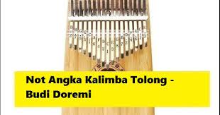 Not Angka Kalimba Tolong Budi Doremi Calonpintar Com