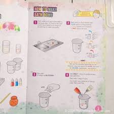 Also, i'm not really planning on translating butakoma's manual. Glam Lab Science Bath Bomb Making Kit Mother Daughter Crafting Fun