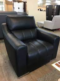 黑色單人皮沙發 black sofa 吉揚家具 lounge chair furniture home decor