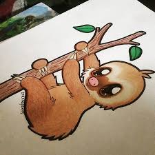 Image Result For Cute Sloth Drawing Sloth Drawing Sloth Art Sloth Cartoon