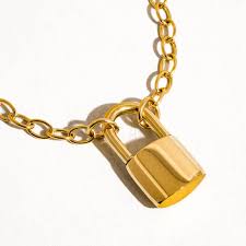 Wholesale lock necklace for your store