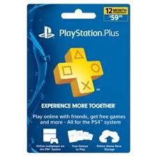 Playstation Plus 12 Month Membership Digital Ps Plus Play Game Online Playstation