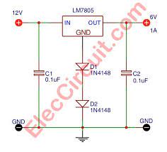 Small tranformers have poor regulation so the output voltage is set high so that it comes down to the specified voltage on full load. 8 How To Convert 12v To 6v Step Down Circuit Diagram