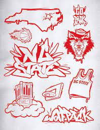 2019 20 Nc State Men S Basketball Poster Mclean Roberts Basketball Posters Sport Poster Design Nc State