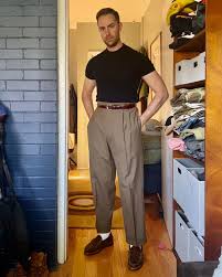 Connor Rickman: "I was anti-pleat for years. Then I started wearing  trousers at my natural waist and…" — Bluesky