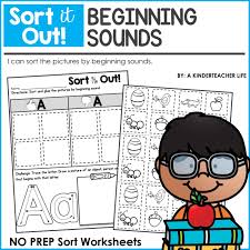 Pin On Beginning Sounds Picture Sort