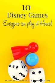 10 Disney Games To Play At Home Fun For Everyone Disney Games Disney Games For Kids Games To Play At Home