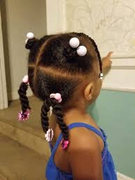 Something Simple Quick And Easy Natural Hair Styles Easy Black Girl Hairstyles Natural Hairstyles For Kids