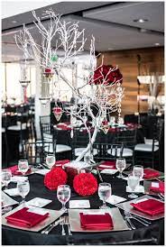 12 Striking Red Wedding Reception Ideas Modwedding Red Wedding Decorations Black Wedding Decorations Red Wedding Receptions
