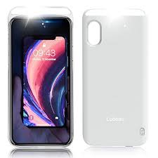 Selfie Light Case For Iphone X Durable 4 Level Led Amazon In Electronics