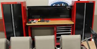 The best solution is garage cabinets and storage. Building Plans For Craftsman Garage Cabinets Mile Sto Style Decorations