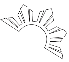 Image Result For Philippine Sun Half Filipinotattoos Filipino Tattoos Geometric Tattoo Forearm Filipino Tribal Tattoos