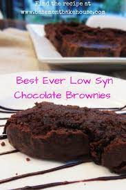 Best Ever Low Syn Chocolate Brownies Recipe Low Syn Chocolate Chocolate Brownies Slimming World Brownies