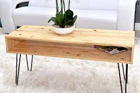 How to make a diy hairpin leg coffee table. How To Make A Coffee Table With Hairpin Legs Coffee Table Decor Diy Coffee Table Diy Coffee Table