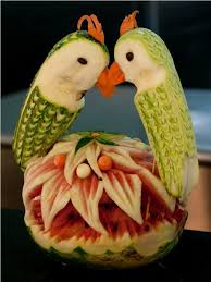 Sculpture Sur Fruit Et Sur Legume 93 Idees Et Instructions Avec Images Sculpture Sur Fruits Sculptures De Fruits Salade De Fruits Exotiques