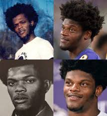 Find the latest in lamar jackson merchandise and memorabilia, or check out the rest of our baltimore. Nfl Memes On Twitter I M 100 Convinced Lamar Jackson Is Samuel L Jackson S Illegitimate Son
