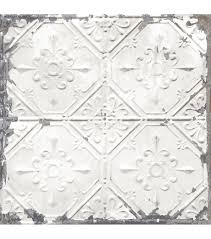 Wallpops Nuwallpaper Peel Stick Wallpaper Vintage Tile Joann Vintage Tin Tiles White Tin Ceiling Antique Tin Ceiling Tile