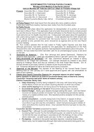 UPPER ARLEY PARISH COUNCIL