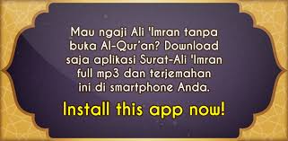 Surah al quraisy diturunkan di kota. Al Quran Mp3 Surat Ali Imran 1 0 Apk Download Com Idapps Surat Ali Imran Mp3 Terjemahan Apk Free