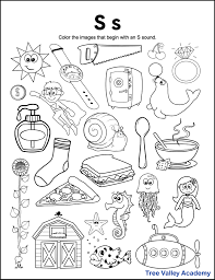 For many homeschoolers, staying organized and o. Letter S Sound Worksheets Tree Valley Academy