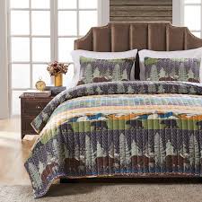 Rustic lodge bedding for your lodge decor bedroom. Bear And Moose Bedding Wayfair