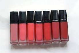 Chanel Rouge Allure Ink Matte Liquid Lip Colors Photos