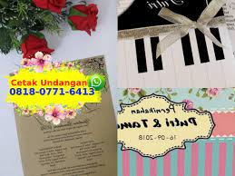 Harga Kartu Undangan Pernikahan Mewah O818 O771 6413 Wa Book Cover Books Art