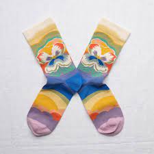Socks Multico Pansy Le Bal Story Bonne Maison Socks Shop