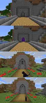 Open the crafting menu first, open your crafting table so that you have the 3x3 crafting grid that looks like this: I Don T Have Cracked Or Mossy Stone Bricks But Here S 2 Parts Of Some Ruins I M Making Minecraft