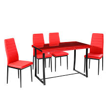 Maybe you would like to learn more about one of these? Bent Glass Red And Black Painted Dining Table With Chair Buy Dining Table With Chair Red And Black Dining Table Bent Glass Dining Table Product On Alibaba Com