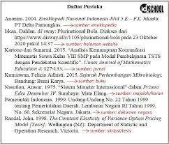 Artikel pada surat kabar biasanya itu dikutip dalam teks tapi dihilangkan didalam bagian daftar rujukan. Penulisan Daftar Pustaka Dari Berbagai Sumber Idschool