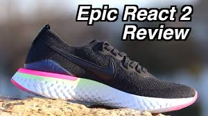 An updated flyknit upper contours to your foot with a minimal. Nike Epic React Flyknit 2 Review Epic React 1 Comparsion Running Performance Youtube